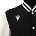 FIDDLE VARSITY COLLEGE JACKET BLK/OFFWHT