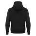 HORN HOODY TOP BLK/DGRY