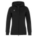 LYRE FULL ZIP HOODY WOMAN BLK