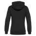 LYRE FULL ZIP HOODY WOMAN BLK
