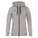 LYRE FULL ZIP HOODY WOMAN GRY