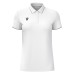 MELODY POLO WMN SS WHT/GRY