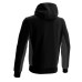 TRUMPET FULL LENGTH ZIP HOODY BLK/ANT