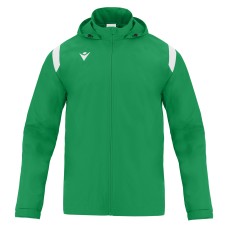SARANSK FULL ZIP WINDBREAKER GRN/WHT