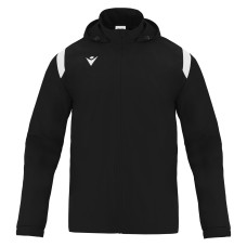 SARANSK FULL ZIP WINDBREAKER BLK/WHT