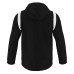 SARANSK FULL ZIP WINDBREAKER BLK/WHT