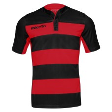 IDMON SHIRT BLK/RED SS