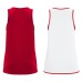 F500 SHIRT WMN REVERSIBLE SL RED/WHT