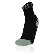 INTERVAL MEDIUM RUNNING SOCKS BLK/GRY 