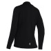 CAROL WARMER TOP WOMAN FULL ZIP BLK