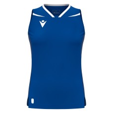 LILY SHIRT WMN SL ROY/WHT