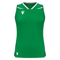 LILY SHIRT WMN SL GRN/WHT